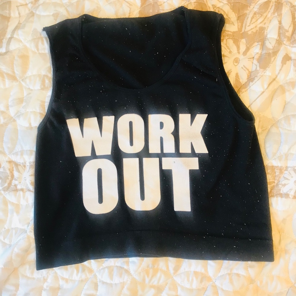 Work out crop top